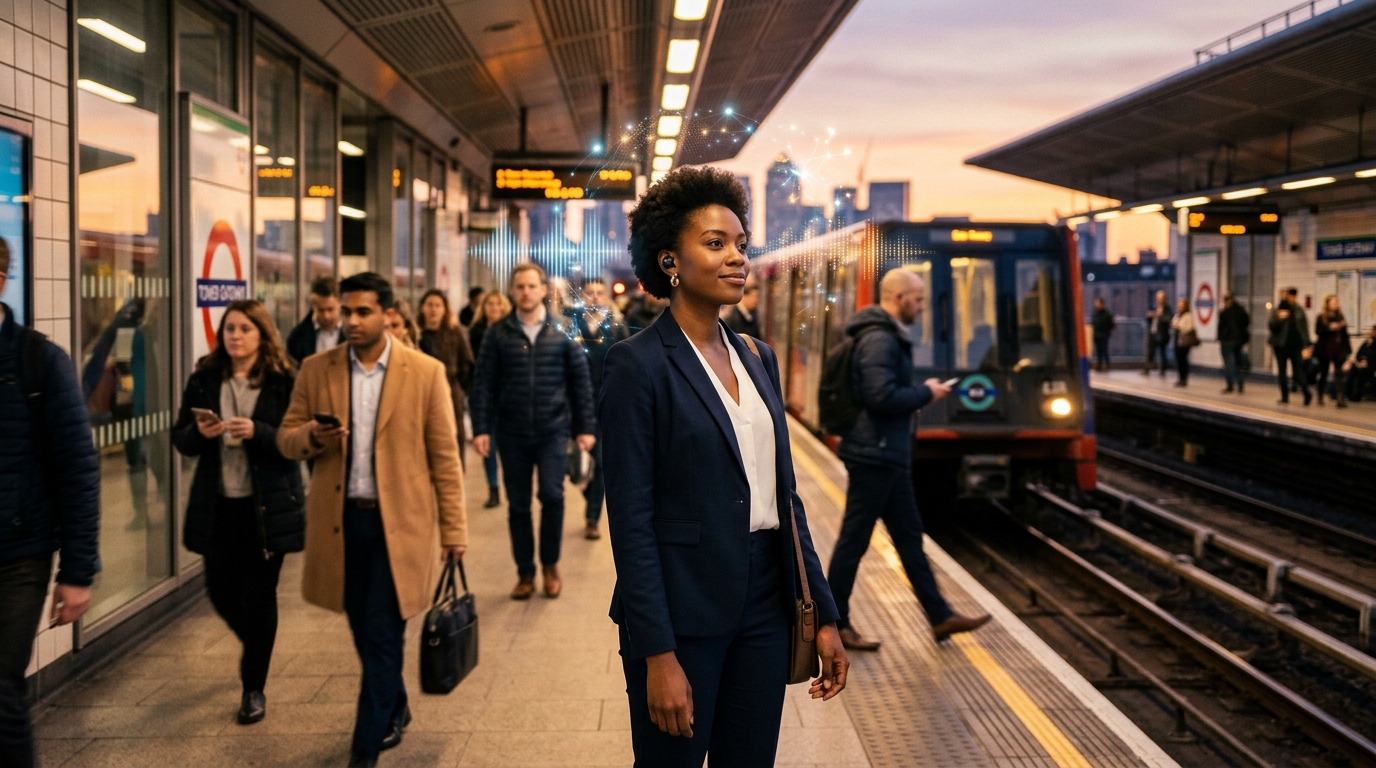 Turn crowded trains and walking commutes into productive study hours: Automated TTS playback drives hands-free active recall