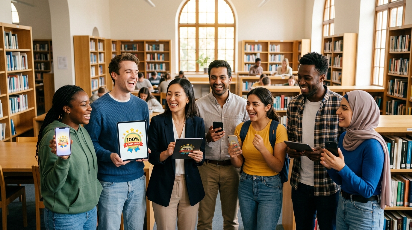 Fig 9: High school students, university test takers, and corporate professionals share breakthroughs in study efficiency and exam scores