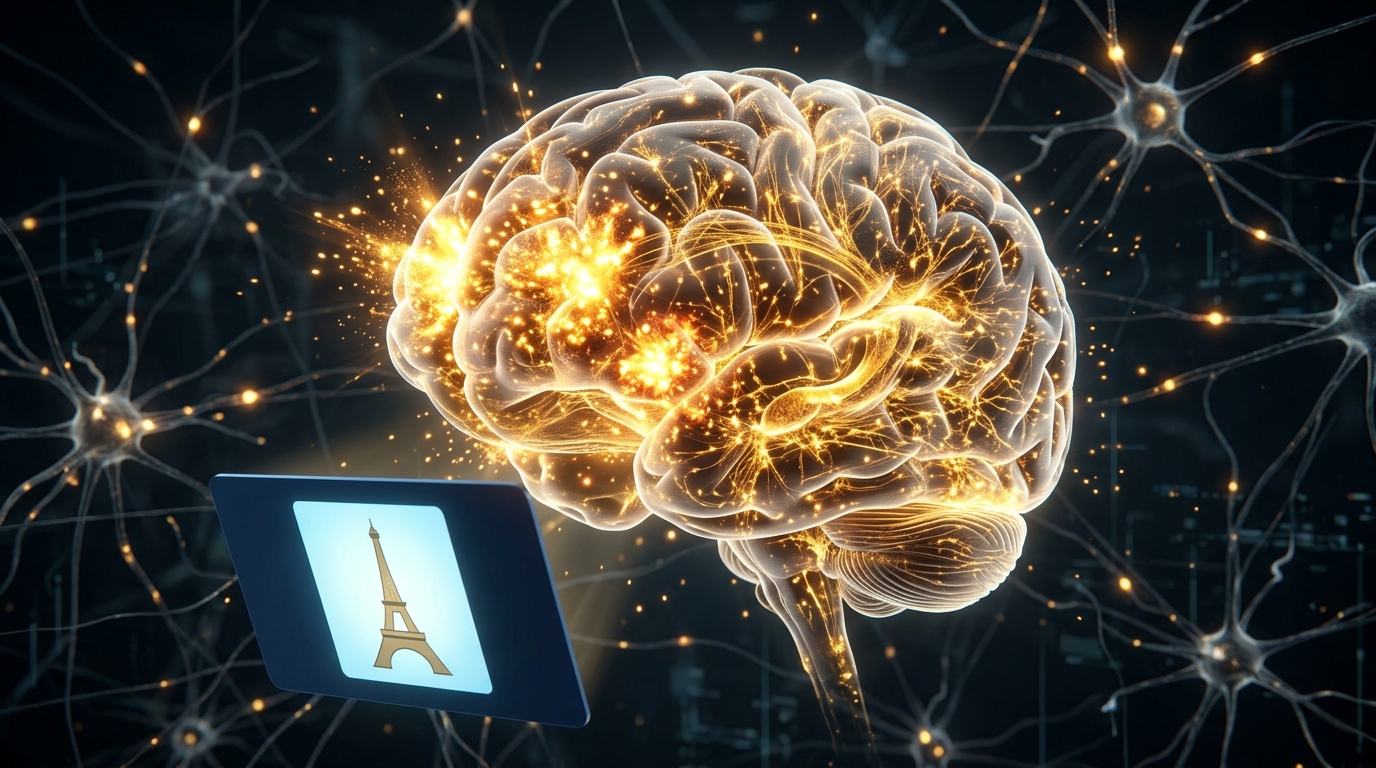 Figure 6: The sense of accomplishment upon answering correctly releases dopamine, accelerating synaptic consolidation